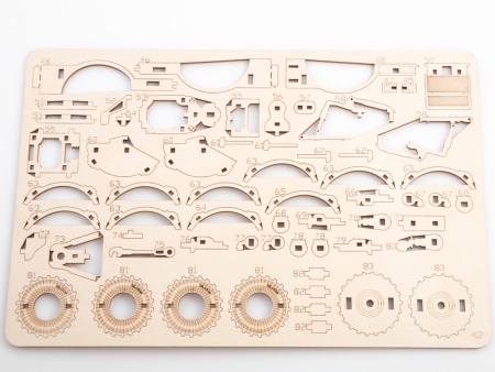 12201BAUMI Сборная модель Трактор К-700 Baumi