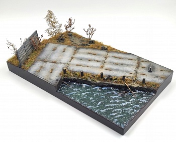 HE-72125 Подставка заброшенная пристань Размер 34*21