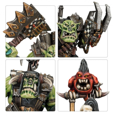 50-12GW Набор Орки. Нобы (Ork Nobz) 50-12GW Набор Орки. Нобы (Ork Nobz)