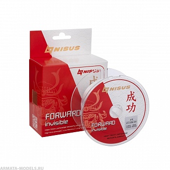 Леска FORWARD Invisible 0,286mm/300m Nylon Transparent (N-FI-0286-300) Nisus