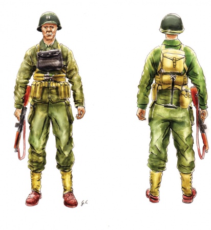 6522ИТ Американская пехота Italeri