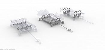 72017-1TMP УНИВЕРСАЛЬНАЯ ТРАНСПОРТНАЯ ТЕЛЕЖКА