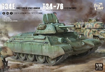 BT-009  Советский танк Т-34/76 с экранами