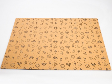 100120RK Коврик для резки Лето бежевый А3, 3 слоя