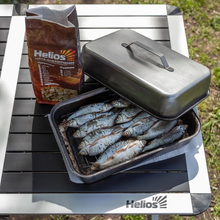 Щепа для копчения (абрикос) 2л Helios