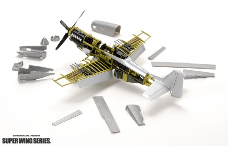 VOLKSWS04 Американский истребитель  P-51D MUSTANG ZOUKEI-MURA