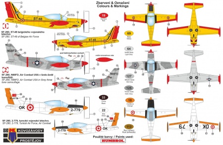 KPM4815 SF-260D KP Models