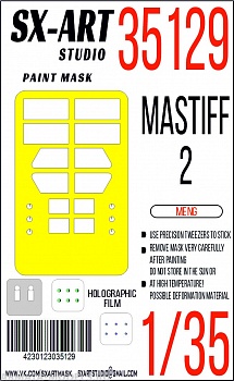 35129SX Окрасочная маска Mastiff 2 (Meng)