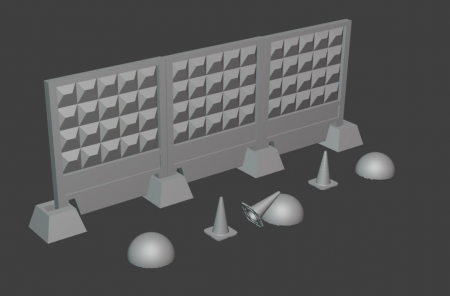 HE-48044 Миниатюра набор аксессуаров Hobby Expert