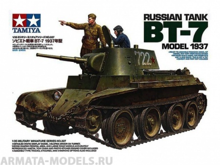 35327T Советский танк БT-7 выпуск 1937г. Tamiya