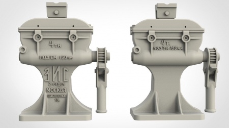 SPM35026 4т. Домкраты для легких танков типа ЗИС