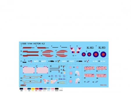 L1005 R.A.F VICTOR K.2 Tanker Great Wall