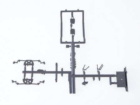 1343AVD КРАЗ-214 бортовой с тентом AVD Models