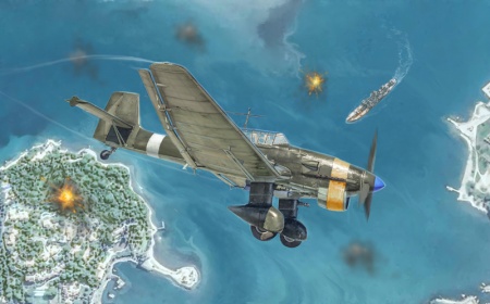 2769ИТ Самолет Ju-87 B-2/R-2 Picchiatello. Italeri