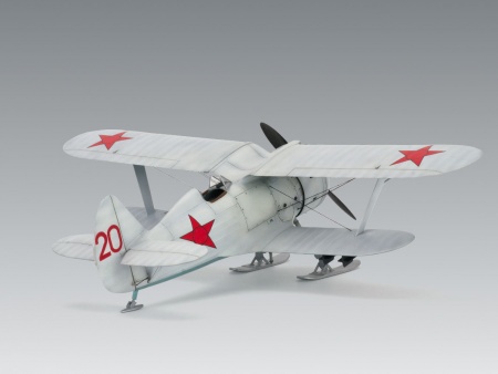 48096 И-153, Советский истребитель-биплан ІІ МВ (зимняя модификация) ICM 48096 И-153, Советский истребитель-биплан ІІ МВ (зимняя модификация) ICM