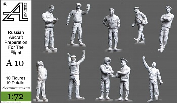 А10 Российские авиационные техники.  Подготовка к полетам, 1:72 А10 Российские авиационные техники.  Подготовка к полетам, 1:72