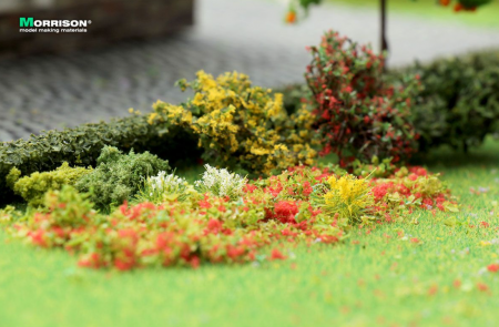 004pcr002 Цветочная присыпка для макета Красные цветы 100мл.