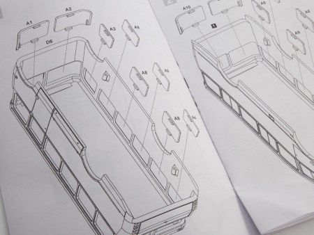 4063AVD Сборная модель Автобус ТС-3965 (53А) AVD Models