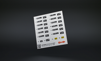 EM72008 Автономера 1965г. Москвы и Московской области 1:72 (3D декаль)