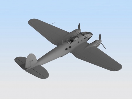 48263 He 111H-16, Германский бомбардировщик ІІ МВ ICM 48263 He 111H-16, Германский бомбардировщик ІІ МВ ICM