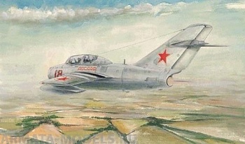 02805P Самолет МиГ-15 УТИ