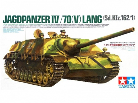 35340T Немецкое самоходное орудие Jagdpanzer IV/70(V)Lang Tamiya