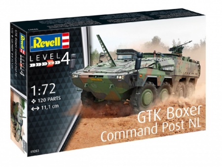 03283 Бронетранспортёр GTK Boxer Command Post NL Revell