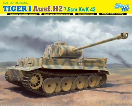 6683Д ТАНК TIGER I Ausf.H2 Dragon