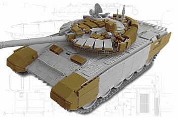 35255MIN Т-72Б3М ( обр. 2022 г) Конверсионный набор