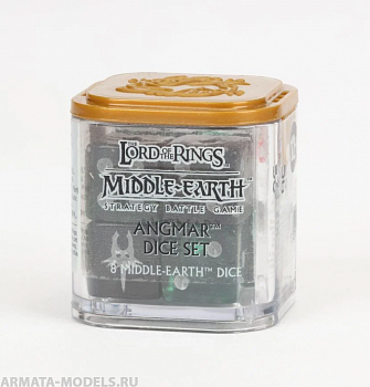 30-54GW Набор кубиков quot;Властелин Колец. Ангмарquot; (LotR: Angmar Dice Set)