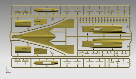 14401 Ту-144, Советский сверхзвуковой пассажирский самолет ICM