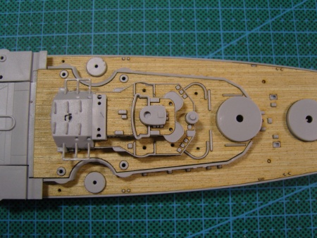 AW20008 Деревянная палуба для DKM Tirpitz 1944