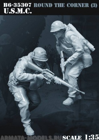 B6-35307 USMC - Round The Corner (3) Bravo6