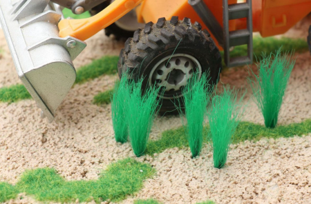 080ptv003 Высокие пучки травы Ярко-зелёные 10 шт.