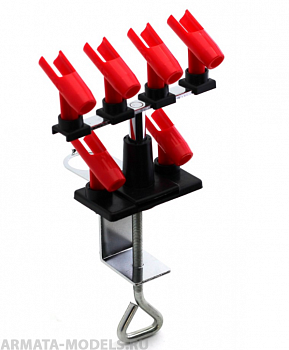 1306J Подставка для аэрографа, струбцина (до 6-ти аэрографов)