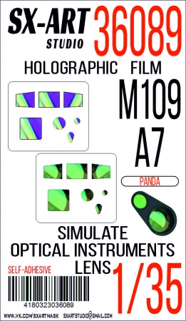 36089SX Имитация смотровых приборов M109A7 Paladin (Panda)