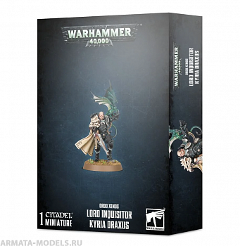 52-42GW Набор Ордо Ксенос. Лорд Инквизитор Кирия Дракс (Ordo Xenos Lord Inquisitor Kyria Draxus) 52-42GW Набор Ордо Ксенос. Лорд Инквизитор Кирия Дракс (Ordo Xenos Lord Inquisitor Kyria Draxus)