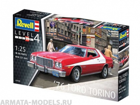 07038RE Автомобиль  1976 Ford Torino Revell