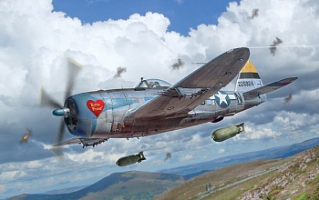 2835ИТ Самолет P-47D E.T.O. 2835ИТ Самолет P-47D E.T.O.