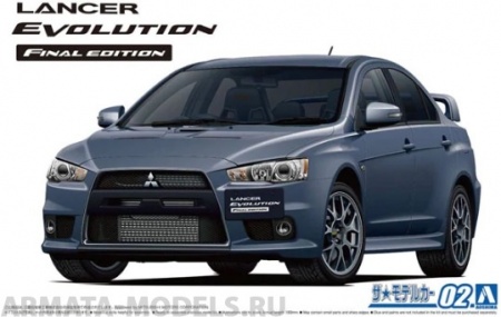 05795 Mitsubishi Lancer Evolution X Final Edition '15 CZ4A Aoshima 05795 Mitsubishi Lancer Evolution X Final Edition '15 CZ4A Aoshima