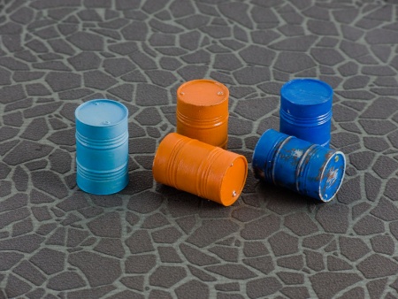 AVD143001102 Миниатюра Бочка металлическая 200л, 2 шт.