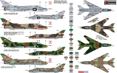 KPM0197 Истребитель-бомбардировщик Su-22M4 international (KP Models) 1/72 KP Models