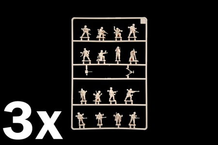 Набор фигурок 6134ИТ Солдаты German paratroopers - tropical uniform Italeri