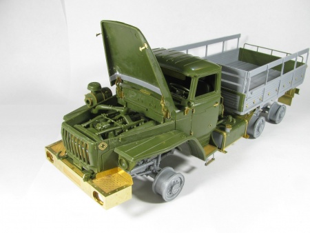 035272 Фототравление на Урал 4320 от Звезды 1/35