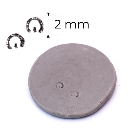 T-092 Штамп Копыта лошади, размер XS