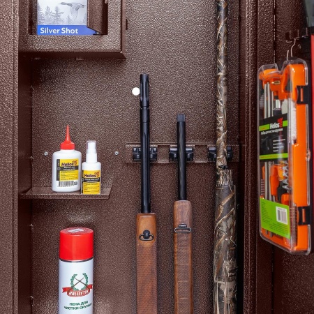 Шкаф металлический для хранения оружия "Гарант" 1400х425х300 (T-SG-210-1) Тонар