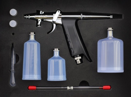 1081J Аэрограф 1081 (Air Control) (набор: игла, сопло 0,3; 0,5; 0,8)