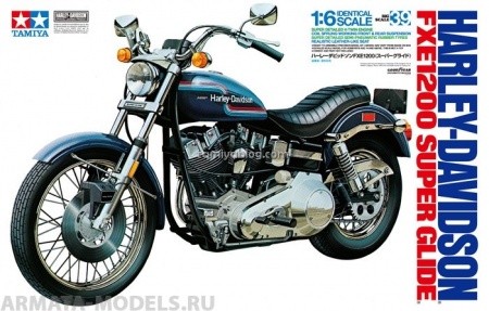 16039 Harley Davidson FXE1200 - Super Glide (ограниченная серия) Tamiya