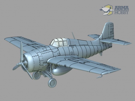 AH70047 F4F-4 Wildcat Expert Set Arma Hobby