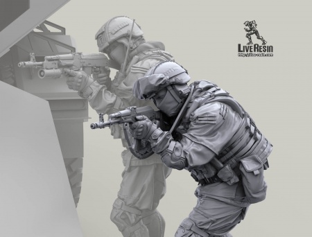 LRM35083 Современный солдат Российской Армии - стрелок - 28 Live Resin